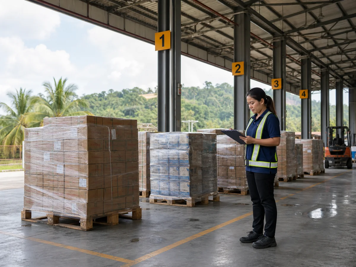 Ketibaan lebih lancar bermula sebelum kargo bergerak.